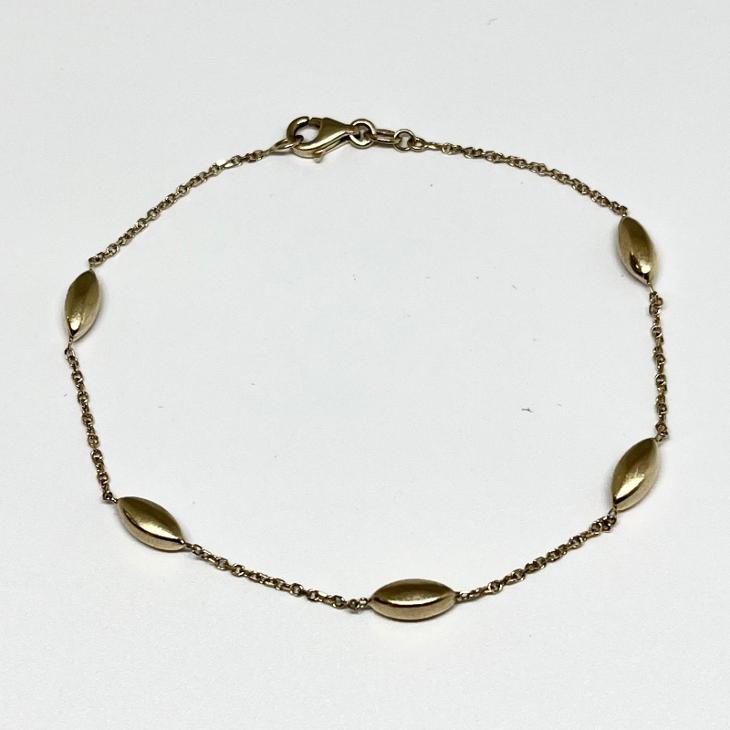 Náramek zlatý 1,98 g Au (585/1000) 19 cm Ev. č. 560 - Šperky