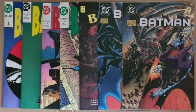 Unicorn comics CZ Batman 1/98, 2/98, 3/98, 4/98, 5/98, 1/99, 2/99