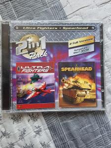 HRY -PC CD - ROM - PRO POČÍTAČ - 2 IN 1 - ULTRA GIGHTERS - SPEARHEAD