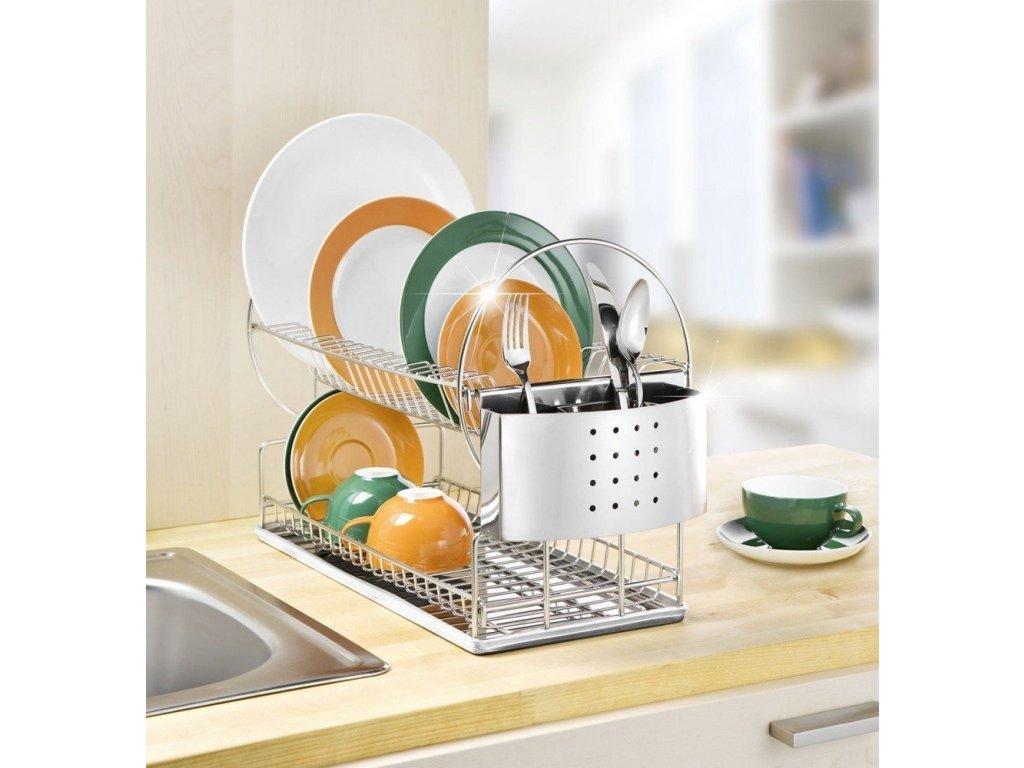 Odkapávač na nádobí DUO EXCLUSIV, dvoupatrový - Vybavení do kuchyně