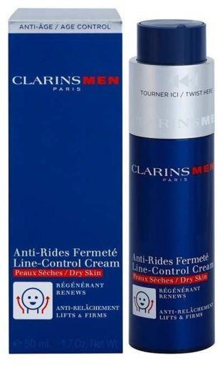 Clarins ClarinsMen Line Control Cream - Spevňujúci krém na suchú pleť
