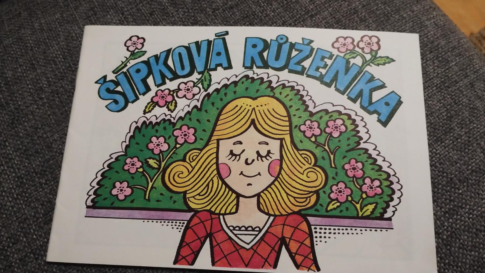Omalovánky Šípková Růženka 1991 | Aukro