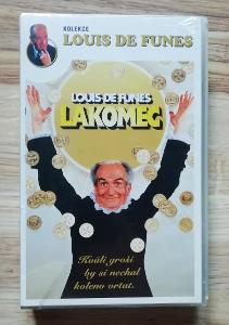 VHS - NOVÁ : LOUIS DE FUNES : LAKOMEC - 1980