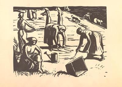 Obrazy- grafiky- Umělecká besda svým členům- 1935