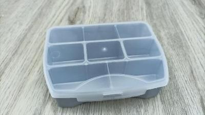 Plastový box / organizér s transparentním víkem 12x10cm 