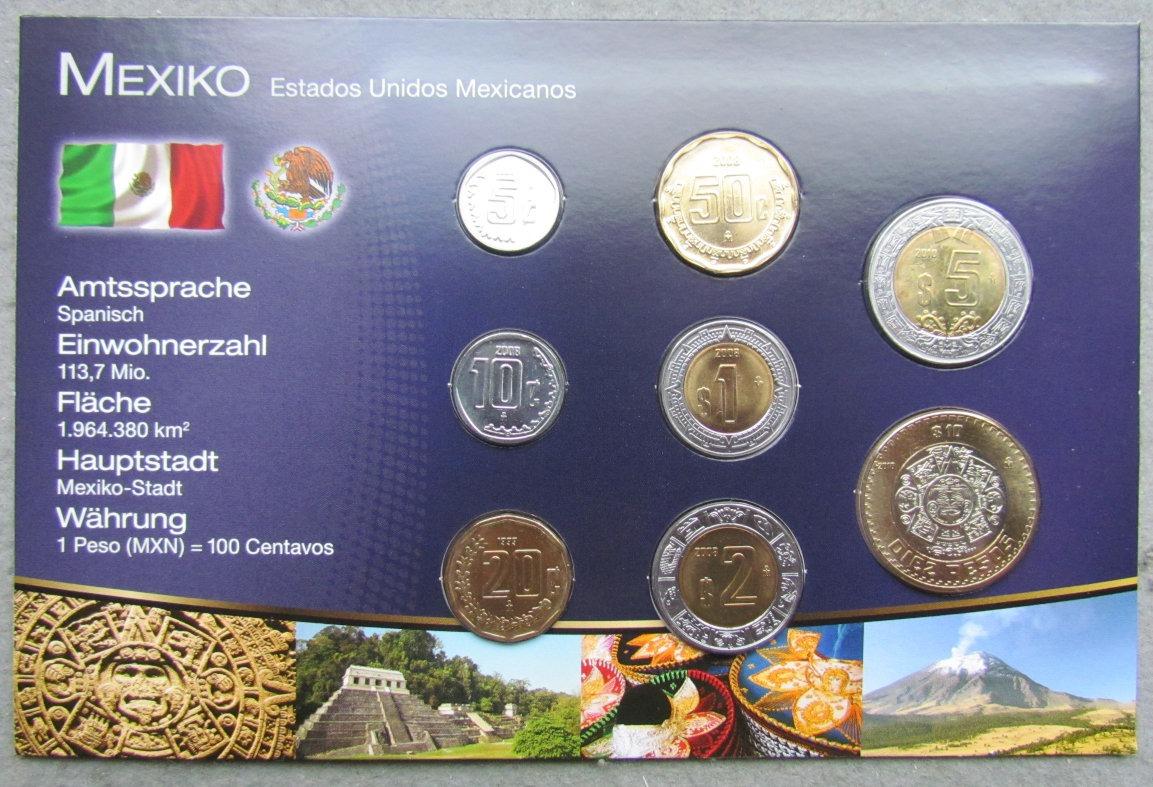 Mexiko Sada mincí 1999-2010      - Numismatika