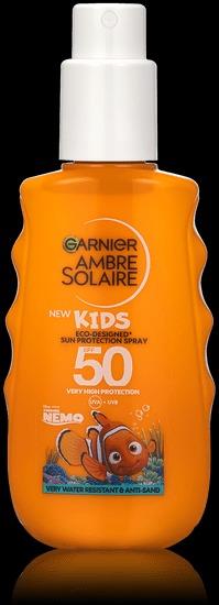 Garnier Ambre Solaire Nemo dětský ochranný sprej SPF50+, 150 ml  - Ostatní kosmetika a parfémy