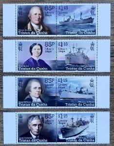 Tristan da Cunha ** Visit of US Liberty Ships, r.2023!(aukce GB523)