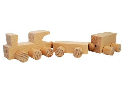 Dřevěná hračka - Vláček Daneček 
