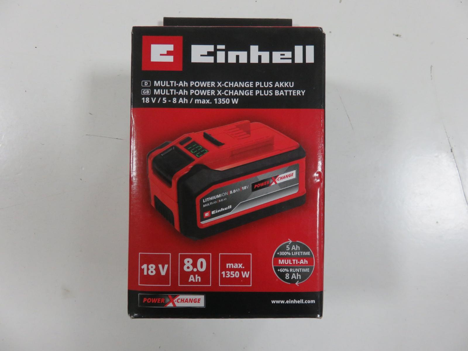 Nová aku batéria Einhell 18V 5-8Ah Multi-Ah PXC Plus 4511600 - Elektrické náradie