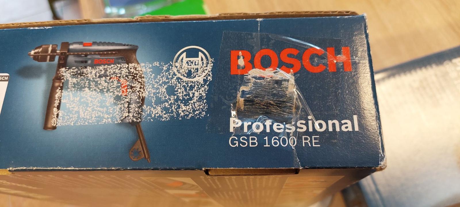 Bosch GSB 1600  RE PROFESSIONAL - poškozený obal - Elektrické nářadí