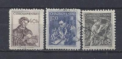 Československo - povolání 1954
