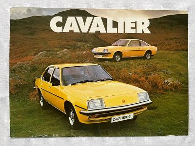 Prospekt Opel Vauxhall Cavalier