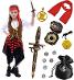 Kostým pirát s príslušenstvom veľ. 3-4 roky (94) - Oblečenie pre deti
