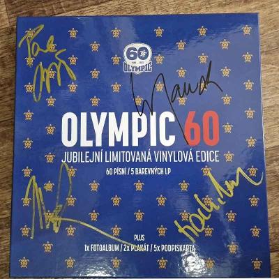 OLYMPIC - 60 / 5 LP BOX, podepsáno celou kapelou, číslovaná edice