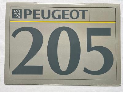 Prospekt Peugeot 205
