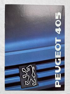 Prospekt Peugeot 405