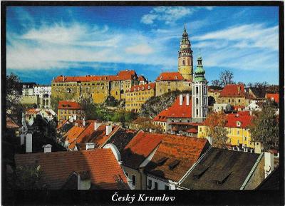 zámek a město Český Krumlov - celkový pohled 2