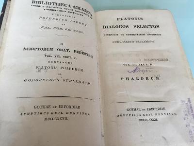 Platonis Dialogos Selectos Phaedrum - 1832