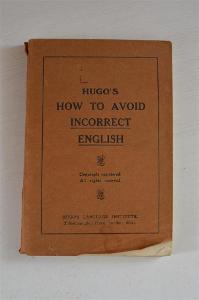 Hugo´s How to Avoid Incorrect English 