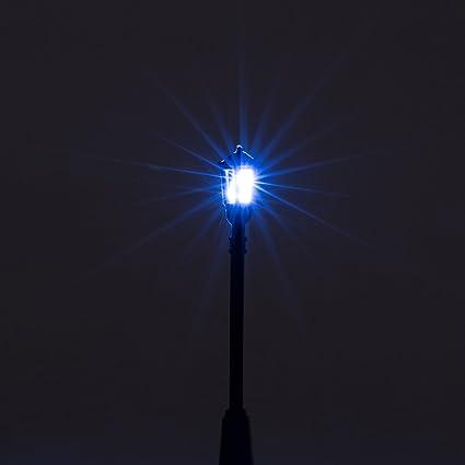 20x LED Modelářské lampy výška 6.5cm (2830) - Modelová železnice