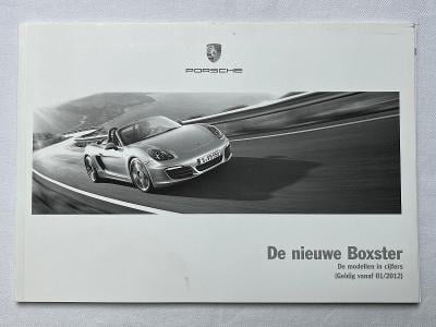 Prospekt Porsche Boxter ceník