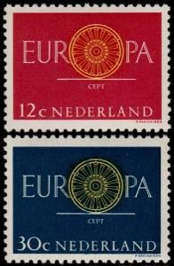Nizozemí 1960 Evropa CEPT Mi# 753-54 