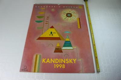 KANDINSKÝ - HEZKÝ STARÝ KALENDÁŘ 1998 - GUGGENHEIM MUSEUM