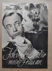 Bio program Svěřuji ti svou ženu (1943) - Adina Mandlová