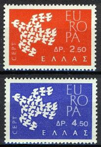 Řecko 1961 Evropa CEPT Mi# 775-76 