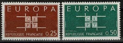 Francie 1963 Evropa CEPT Mi# 1450-51 