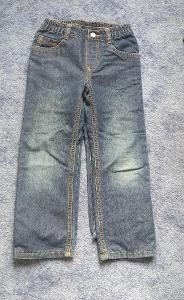 Zateplené džíny vel. 116
