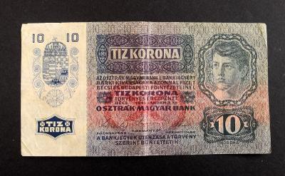 10 korun 1915  bez pretisku !!