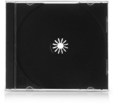 Obal na CD; 10,4mm, černý tray - 10-pack (+ 3x spodní díl s trayem)