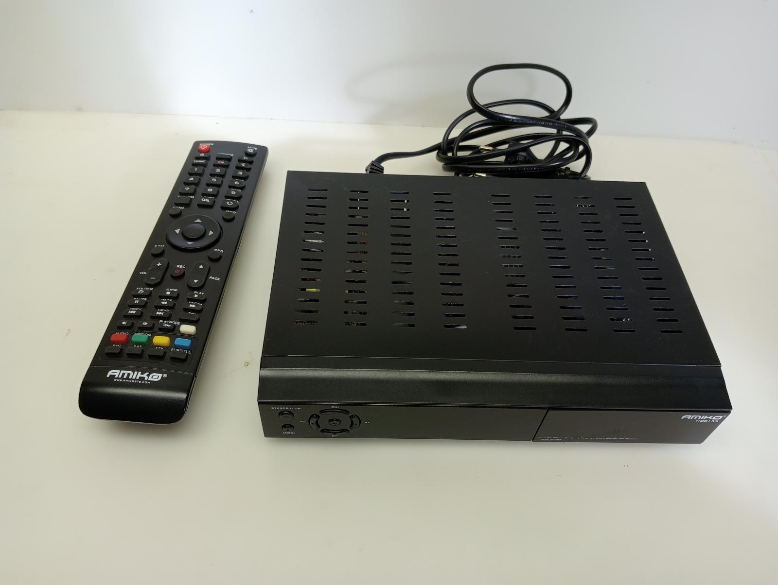 Amiko HD8155 DVB-S2 (H265) - TV, audio, video