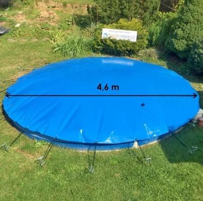 Bazénový polštář TREND pro bazen 4,6m, použitý jednu zimu. 