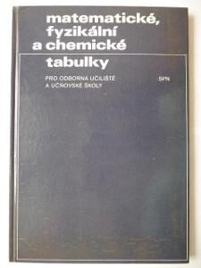 Matematické, fyzikální a chemické tabulky pro OU a UŠ - SPN 1976