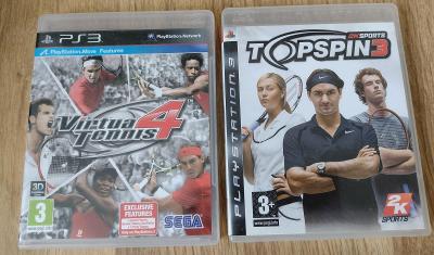 Hry na PS3 Virtual tenis 4 , Topspin 3