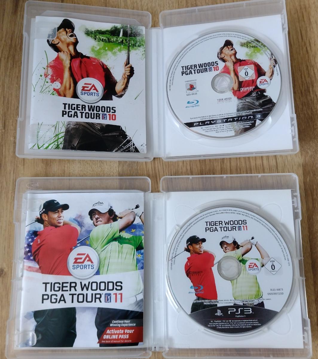 Hry na PS3 Tiger Woods PGA tour 10 , 11 - Hry