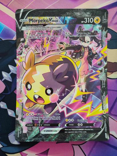 Morpeko V-UNION SWSH Black Star Promos, Pokémon