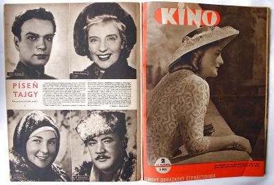 Filmový časopis KINO 1949 / 4.čísla (s14)
