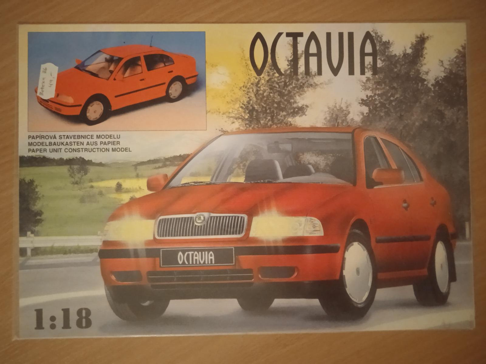 Škoda Octavia Betexa 1/18 - Modelárstvo