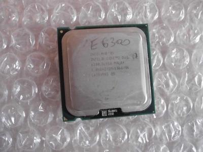 CPU Intel Core 2 Duo E6300 SL9SA - testovany