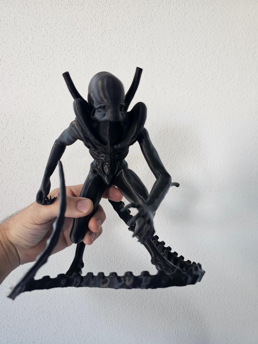 Alien / Votrelec 25cm, 3D tlač - Zberateľstvo