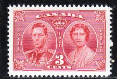 Kanada 1937 ** George VI korunovácia komplet 