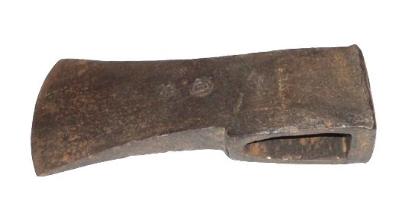 Stará sekera, značená, délka 19cm
