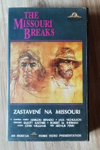 VHS - JACK NICHOLSON : ZASTAVENÍ NA MISSOURI - 1976