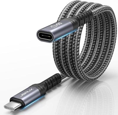 JSAUX 2M prodlužovací kabel USB-C USB Type-C 3.2/10Gbps 100W |145|