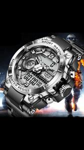 Super hodinky Lige-military styl-pouze rozbaleno