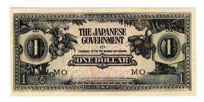 Malaisie - 1 Dollar 1942 - 1944.